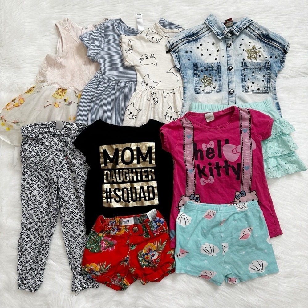 Girls Toddler Size 3T Summer Clothes LOT